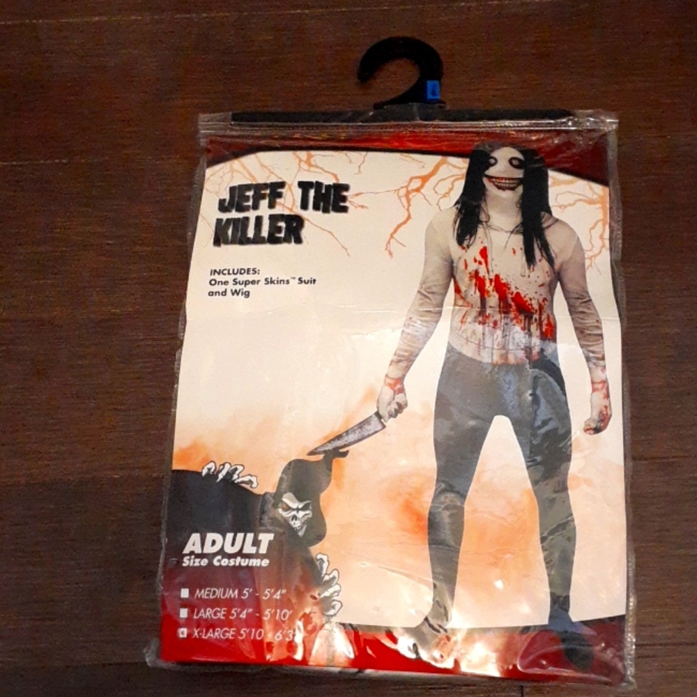 Spirit Jeff The Killer costume 🍎